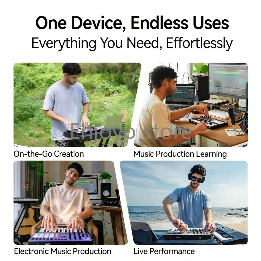 Synido TempoKEY W25: teclado c - Midi Controller Pad avaliação e preço