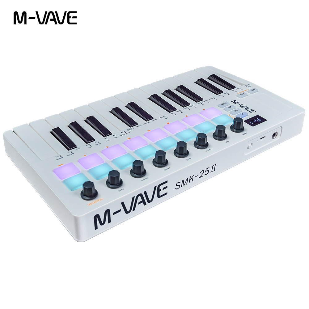 Controlador de Teclado MIDI Bl - Midi Controller Pad avaliação e preço