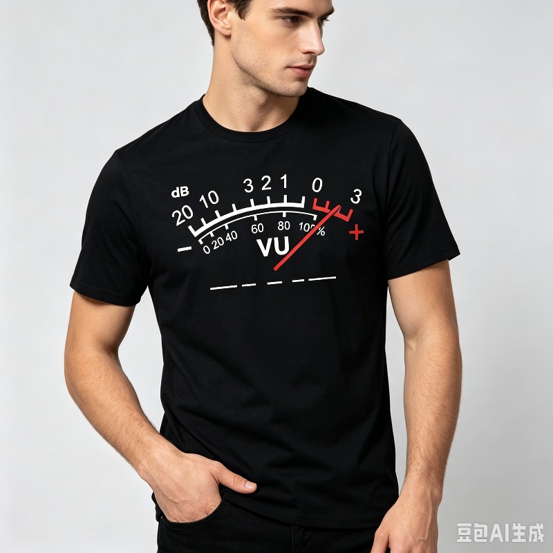 Camiseta masculina com indicad - Audio Music Dj avaliação e preço