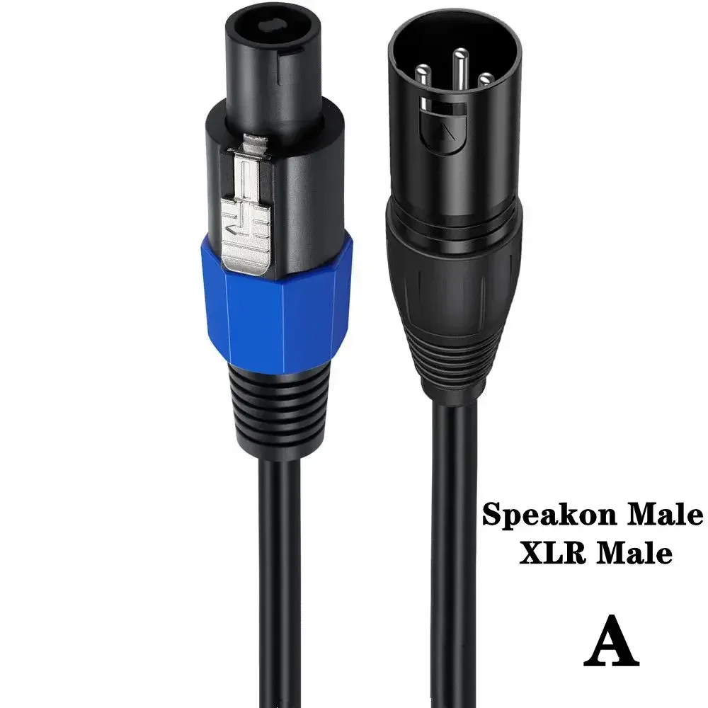 Cabo Speakon para XLR 3 Pinos, - Audio Music Dj avaliação e preço