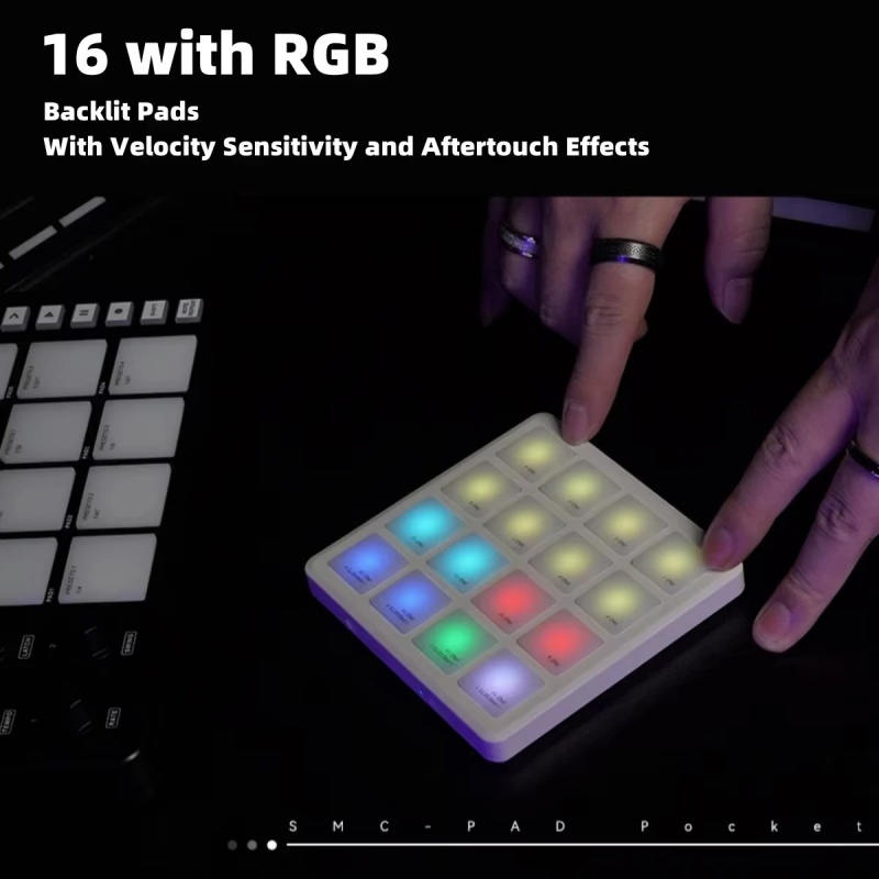 M-Vave Smc-Pad: Controlador MI - Midi Controller Pad avaliação e preço