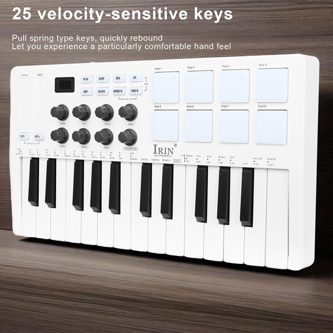 SMK-25 Teclado Portátil Contro - Midi Controller Pad avaliação e preço